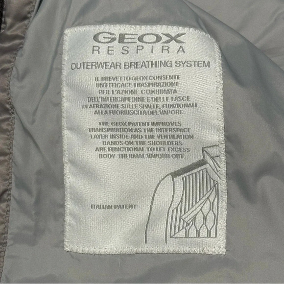 Geox Women’s 14 Respira Down Quilted Insulated Puffer Jacket Warm Cozy Winter - Picture 4 of 6